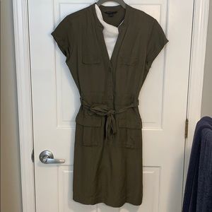 Army Green Banana Republic Dress